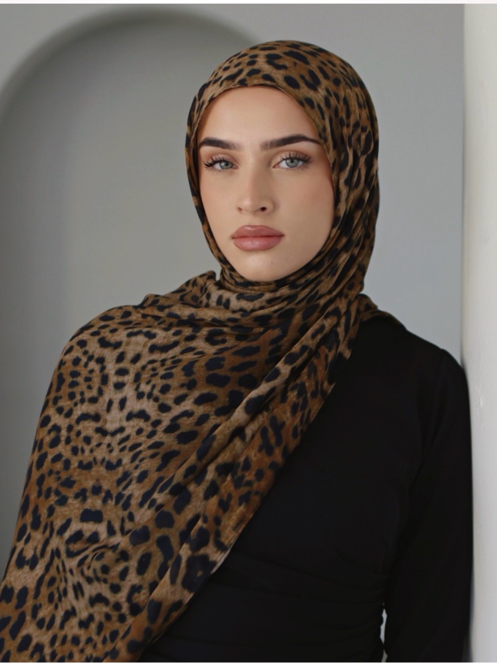 NWT | AYNA Leopard Modal Print Hijab